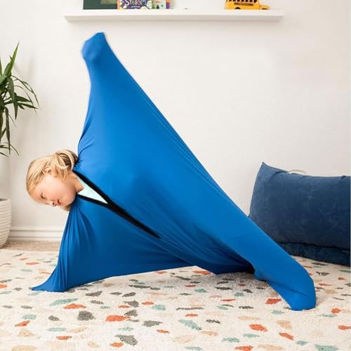 PATPAT Kids Sensory Body Sock Fun Body Sock Stretchy Sensory Body Sock Bag for Kids with Autism Comfy Treatment Activity Sensory Body Sock for Motor Delays, Relieve Stress, 119x69cm PATPAT Kids Sensory Body Sock Fun Body Sock Stretchy Sensory Body Sock Bag for Kids with Autism Comfy Treatment Activity Sensory Body Sock for Motor Delays, Relieve Stress, 119x69cm